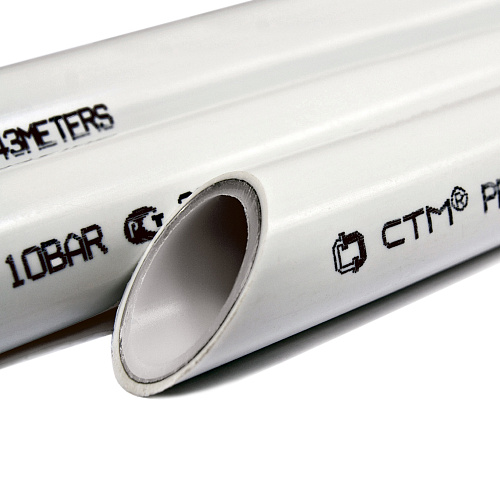 Труба металлопластиковая 20х2 (уценка) CTM (бухта 100м)