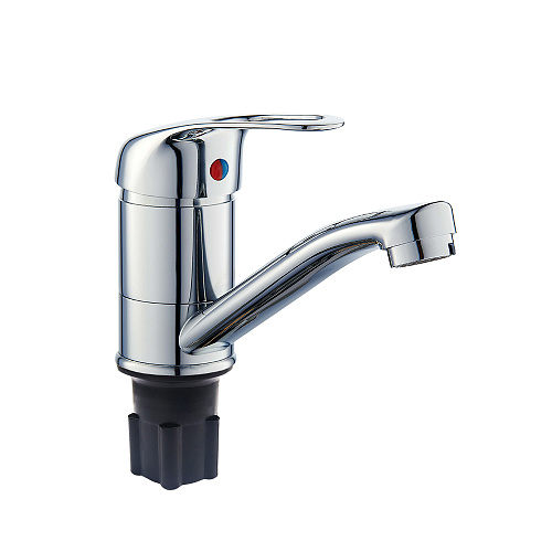 Смеситель ROEGEN RB014B для кухни, 40 мм, на гайке, короткий излив Смеситель ROEGEN RB014B для кухни, 40 мм, на гайке, короткий излив