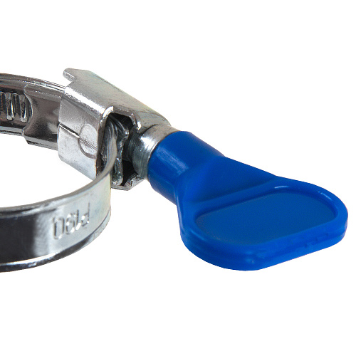 Хомут стальной винтовой с барашком 1" (13-26мм) 9мм СТМ