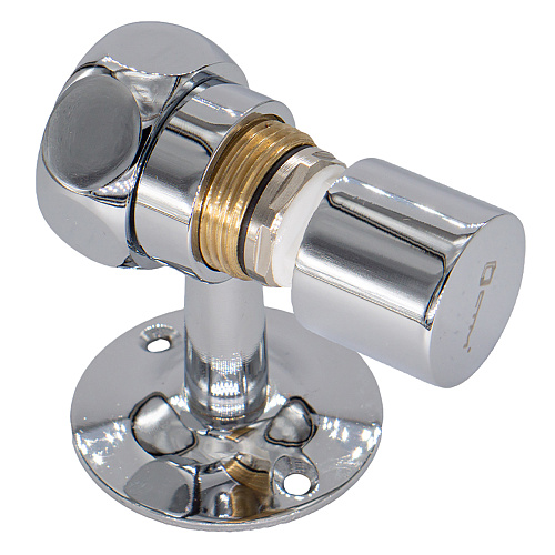 Переходник 1"х3/4" г/ш с воздухоотводчиком, колпачком, креплением для п/с хром. СТМ ТЕРМО