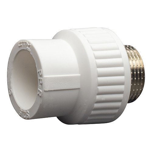 Муфта полипропиленовая PP-R комб. нар./р. DN 25х1/2" СТМ ПЛАСТ