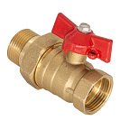 Кран шаровой для воды   1/2" с накидной гайкой бабочка ОПТИМА_2