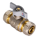 Кран шаровой для воды 20х20 ц/ц бабочка CTM СТАНДАРТ_2