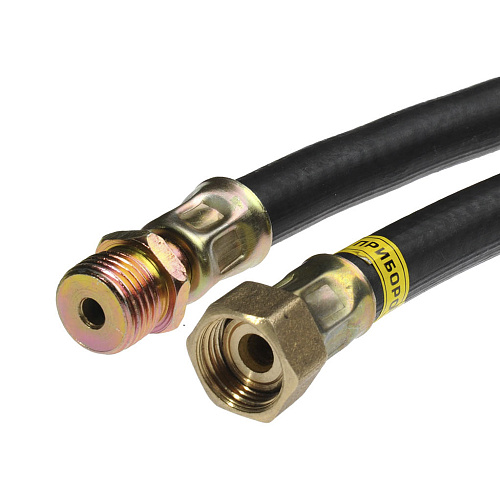 Шланг для газа 1/2" г/ш 250 см, чёрный