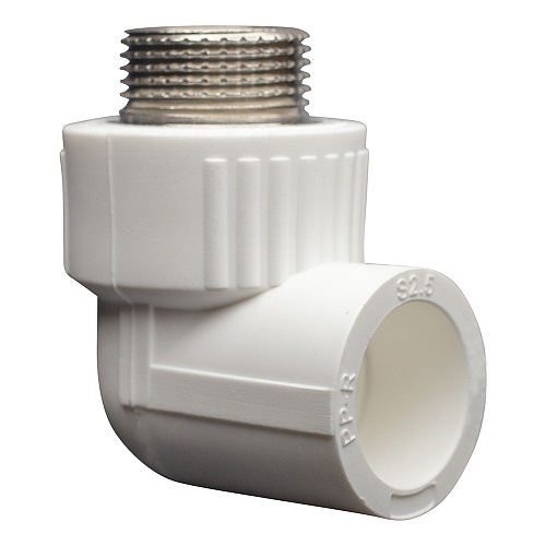 Угольник PP-R комб. нар./р. DN 25х1/2" СТМ ПЛАСТ