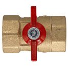 Кран шаровой для воды 3/4" г/г бабочка ГАЛЛОП ПРАКТИК 130_3