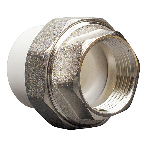 Муфта полипропиленовая PP-R комб. разъемная вн./р. DN 50х1-1/2" СТМ ПЛАСТ