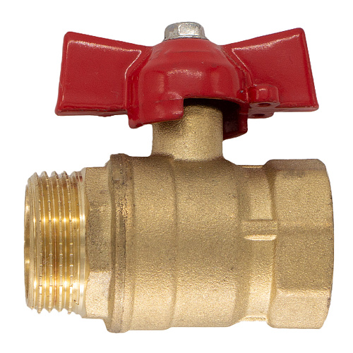 Кран шаровой для воды  3/4" г/ш бабочка ОПТИМА