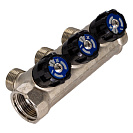 Коллектор 3 выхода вентиль н/р  3/4х1/2 СТМ_1