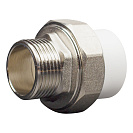 Муфта полипропиленовая PP-R комб. разъемная н./р. DN 32х1" СТМ ПЛАСТ