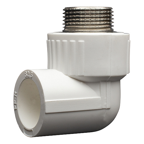 Угольник PP-R комб. нар./р. DN 20х1/2" СТМ ПЛАСТ