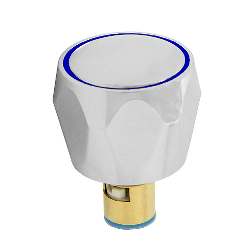 Комплект Кран-букса + Маховик R, синий Комплект Кран-букса + Маховик R, синий