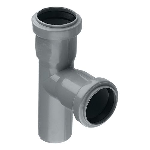 Тройник канализационный 90 град. DN 40 Тройник канализационный 90 град. DN 40