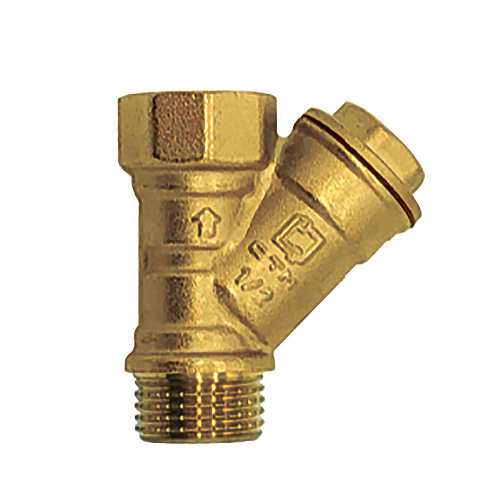 Фильтр сетчатый латунный    1/2" ш/г CTM Фильтр сетчатый латунный    1/2" ш/г CTM