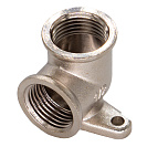 Уголок латунный установочный 1/2" г/г CTM