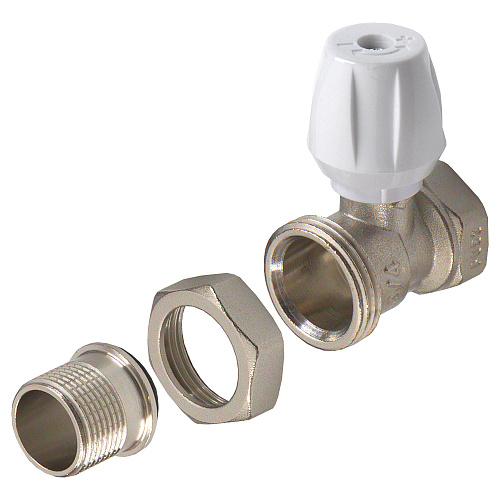 Регулирующий клапан для радиатора ручной прямой  3/4" СТМ ТЕРМО