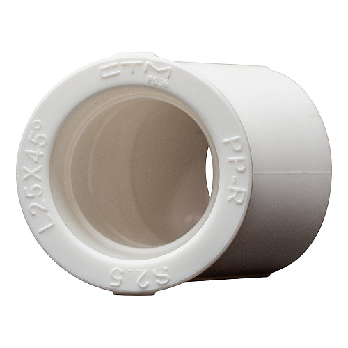 Угольник PP-R 45 град. DN 25 СТМ ПЛАСТ