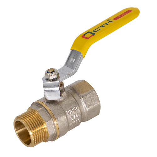 Кран шаровой для газа 3/4" г/ш рычаг CTM ГАЗ Кран шаровой для газа 3/4" г/ш рычаг CTM ГАЗ