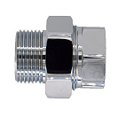 Соединение прямое г/ш 3/4" с накидной гайкой для п/с хромированное СТМ ТЕРМО_1