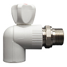 Кран шаровой PP-R для радиатора угловой DN 25х1/2" СТМ ПЛАСТ_1