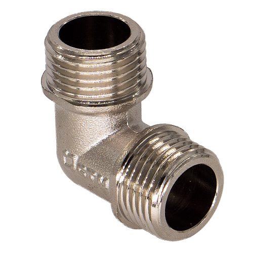 Уголок латунный с ограничителем 1" ш/ш CTM