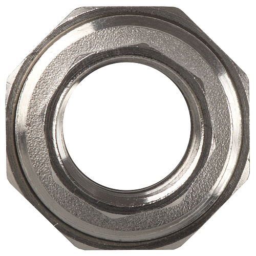 Муфта латунная резьбовая разъемная с накидной гайкой 1" г/г CTM Муфта латунная резьбовая разъемная с накидной гайкой 1" г/г CTM