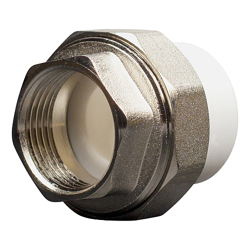 Муфта полипропиленовая PP-R комб. разъемная вн./р. DN 50х1-1/2" СТМ ПЛАСТ