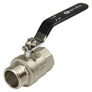 Кран шаровой для воды 1" г/ш рычаг,  никель,  ONDO