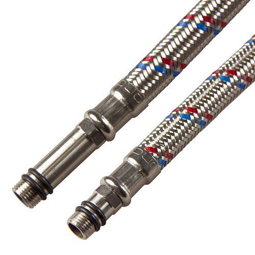 Подводка д/смес. PEX-сталь 1/2"xM10x120 см ONDO (пара)