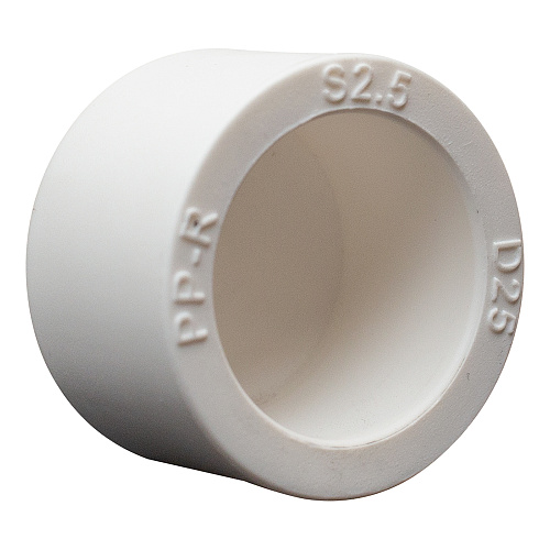 Заглушка полипропиленовая PP-R DN 25 СТМ ПЛАСТ