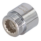 Удлинитель труб латунный 1" г/ш x 50 мм CTM