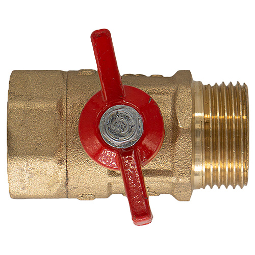 Кран шаровой для воды 3/4" г/ш бабочка ГАЛЛОП ПРАКТИК 131