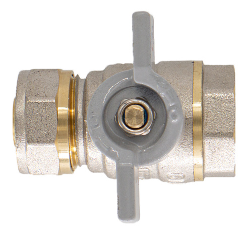 Кран шаровой для воды 26х1" ц/г бабочка CTM СТАНДАРТ