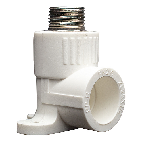 Угольник PP-R комб. с крепл. нар./р. DN 25х1/2" СТМ ПЛАСТ