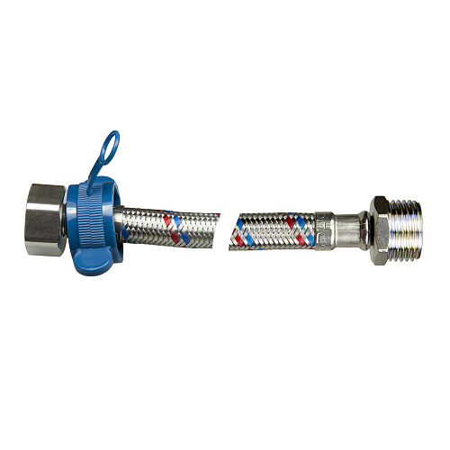 Подводка для воды PEX-сталь 1/2" г/ш 30 cм ONDO