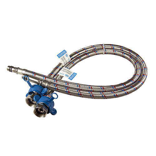 Подводка д/смес. PEX-сталь 1/2"xM10x30 см ONDO (пара)