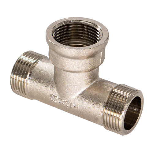 Тройник резьбовой   3/4" ш/г/ш CTM