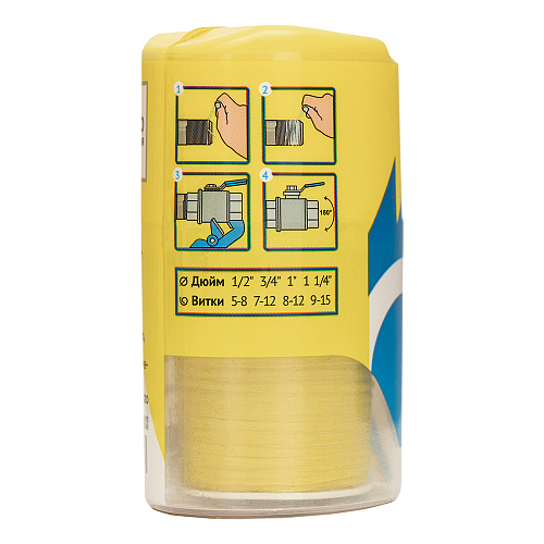 Нить сантех. д/герметизации резьбовых соед. 160м GAZMASTER Нить сантех. д/герметизации резьбовых соед. 160м GAZMASTER