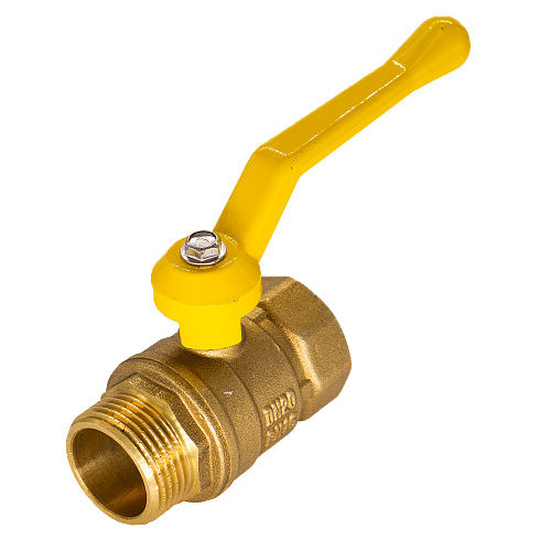 Кран шаровой для газа 1" г/ш рычаг ОПТИМА ГАЗ Кран шаровой для газа 1" г/ш рычаг ОПТИМА ГАЗ