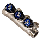 Коллектор 3 выхода вентиль н/р  3/4х1/2 СТМ_4