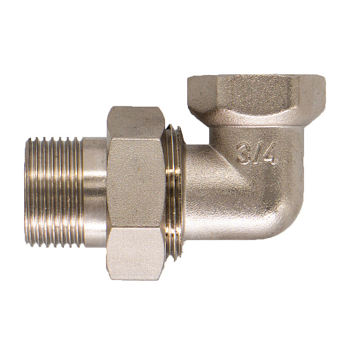 Соединитель с накид. гайкой угловой  1" г/ш CTM