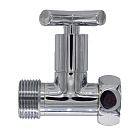 Вентиль прямой 1"х3/4" г/ш ручка-крест для п/с хром СТМ ТЕРМО_1