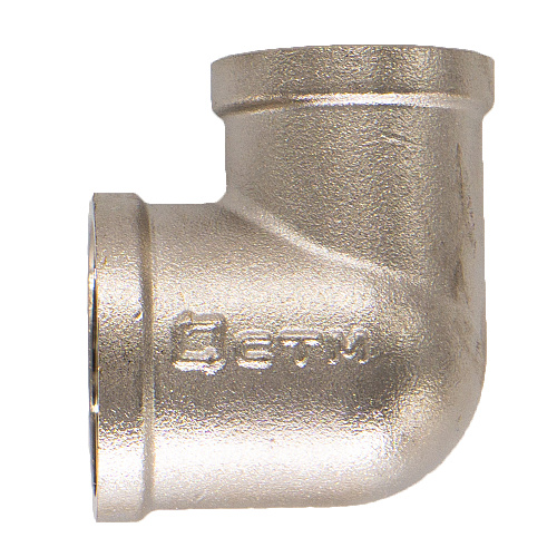 Уголок латунный переходной 1"x3/4" г/г CTM