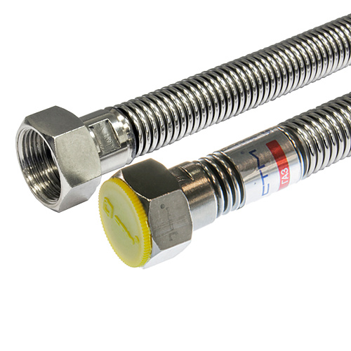 Подводка для газа сильфонная 1/2" г/г 80 см CTM ГАЗ