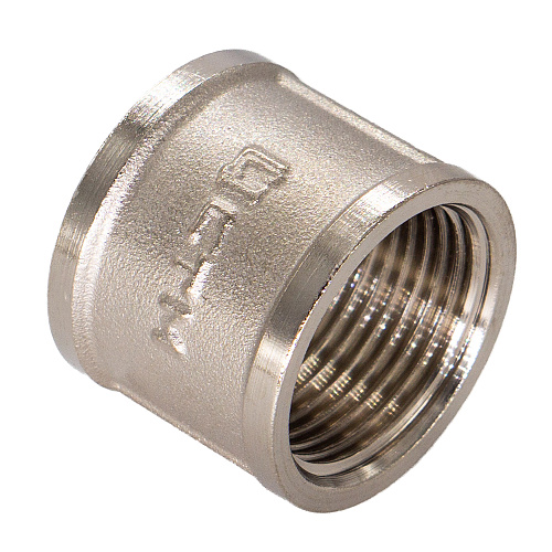 Муфта латунная резьбовая  прямая 2" г/г CTM