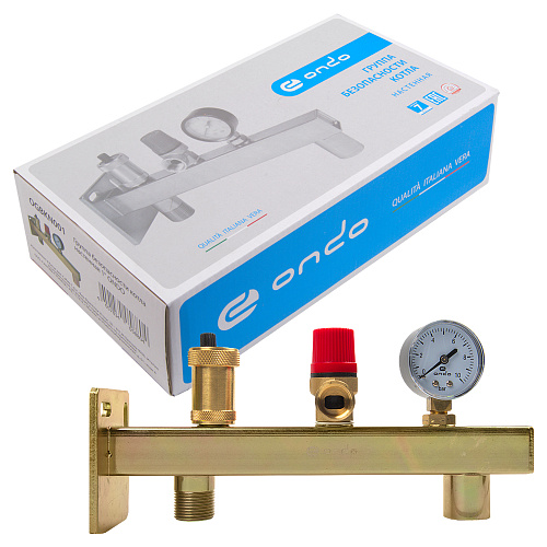 Группа безопасности котла настенная 3/4" (6 бар) ONDO