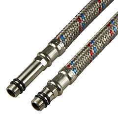 Подводка д/смес. нейлон 1/2"xM10x120 см CTM (пара)