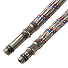 Подводка д/смес. PEX-сталь 1/2"xM10x150 см ONDO (пара)_1