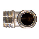 Уголок латунный с ограничителем  1/2" ш/ш CTM_3