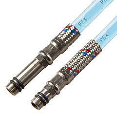 Подводка д/смес. PEX-сталь 1/2"xM10x80 см ONDO (пара)
